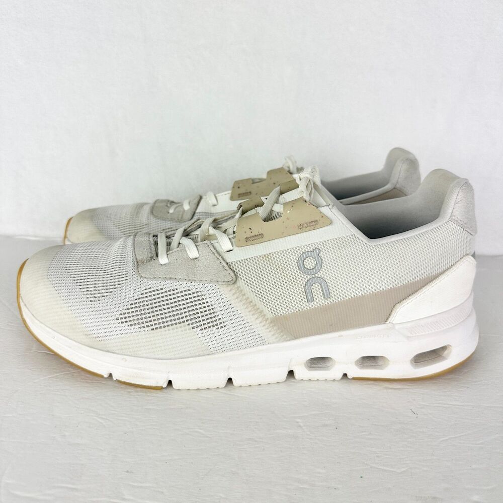 On Running Womens Cloudrift Sneakers Size 10 White Sand Running Athletic